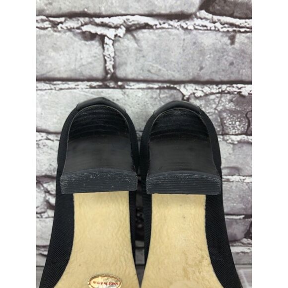 Donald J. Pliner Black Synthetic Square Toe Dress Heels Women’s Sz 7N US/37.5EU - Picture 14 of 16